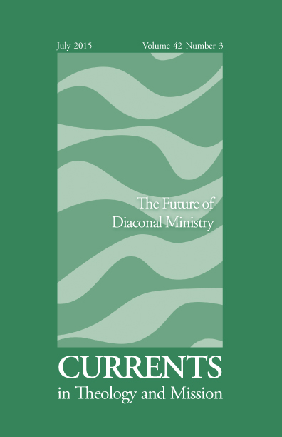 					View Vol. 42 No. 3 (2015): The Future of Diaconal Ministry
				