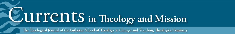 Currents of Theology and Mission